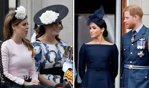 Prince Harry and Meghan Markle Relationship with Princesses Eugenie and Beatrice Turns Sower