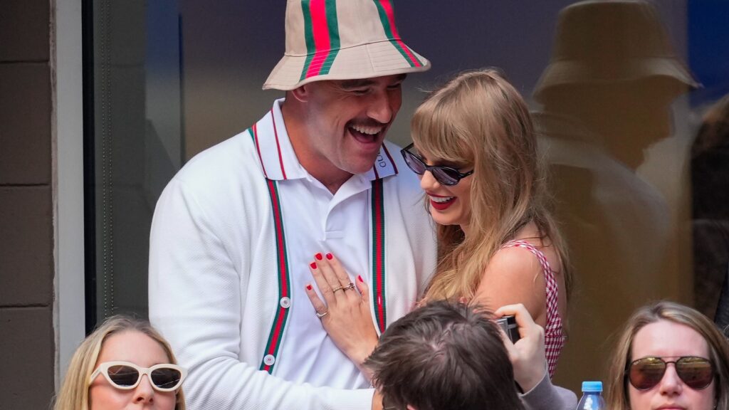 Taylor Swift and Travis Kelce go wedding: Singer and Chiefs TE dance